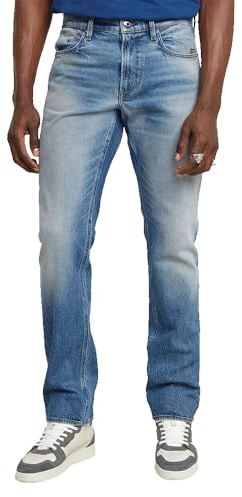 G-Star Homme Jean Mosa Straight, Bleu (vintage dirtbag D23692-D936-H092), 32W / 30L