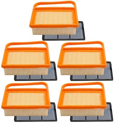 JUUDDENPARTS 4238-140-1800 5Pcs Air Filter Pre Cleaner Kit Replacement for Stihl Concrete Cutoff Saw TS410 TS420 TS410Z TS420Z TS480 TS500i Cutquik Saws, Replaces 4238 141 0300