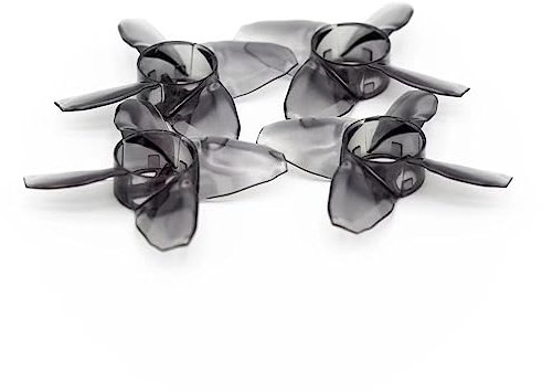 UAV For RC 2 Pairs Emax Innen FPV Renndrohne Ersatzteil Avan Th Turtlemode 4-Blade 40-mm-Propeller for Rc Modelle Ersatzteile Spielzeug(Svart)