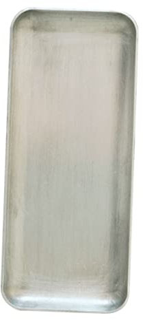 Cabilock Elegante Bandeja de Almacenamiento de Aluminio Bandeja para Servir Versátil para Eventos Resalta Tus Delicias con Estilo Retro