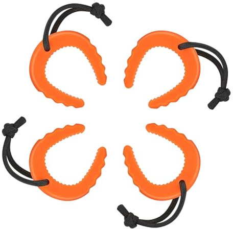 Osmond 4er-Pack Türstopper für Ersthelfer, Türstopper für Strafverfolgungsbehörden, Rettungsdienste, Türstopper, Keil, Orange