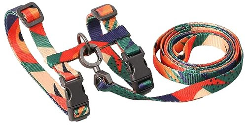 Yardwe Zugseil Für Haustiere Katzengeschirrleine Katzengeschirrgurt Haustierbedarf Zuggurt Rutschfestes Katzenspaziergangel Für Strapazierfähige Materialien Mit Weichen Gurten Und Schnell
