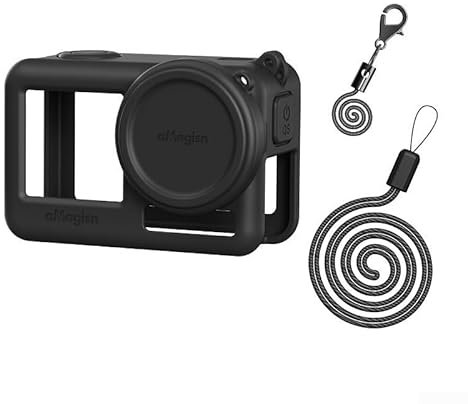 Objektivschutz weiche Silikonhülle für DJI für Osmo Serie Kameras Modell 4 & 3 (schwarz)