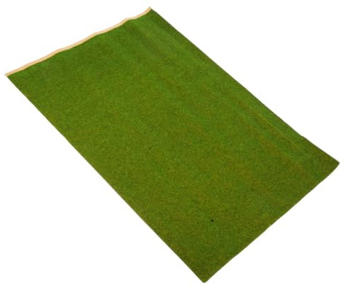 UPKOCH Pelouse Artificielle Tapis D'herbe Décoration De Fausse Herbe Fausse Herbe Gazon Extérieur Faux Gazon Tapis D'herbe Artificiel Mini-gazon L'herbe Verte Vert Clair Plastique