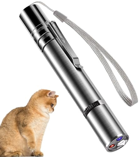 Legend 7-in-1 LED Light Pointer Pet Interactive Toy, Chase Toy for Cats & Dogs, Indoor & Outdoor Fun, USB Rechargeable