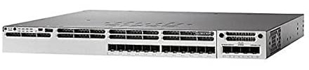 Cisco Catalyst WS-C3850-16XS-S Managed Black, Grey Network Switch - Network switches (Managed, Rack mounting)