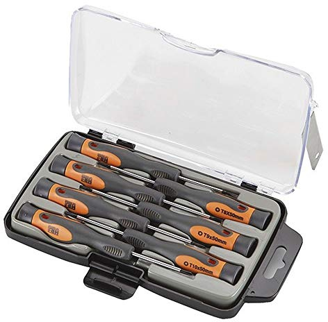 RH 170452 Juego de Destornilladores Precisión, 0 V, Set de 7 Piezas