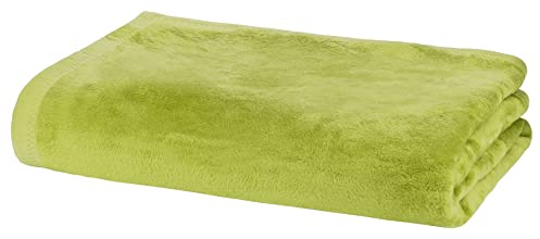 Moon Kuscheldecke Wohndecke Wolldecke - Grün - 220x240