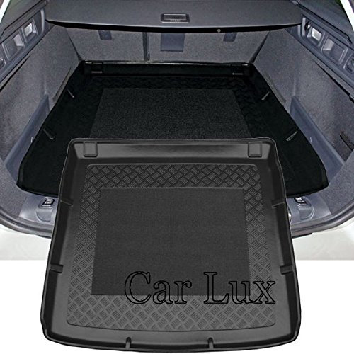 Car Lux AR01696 - Alfombra Bandeja Cubeta maletero con Antideslizante para 508 SW