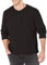 Wrangler Authentics Men's long Henley Shirt, Caviar, XXL UK