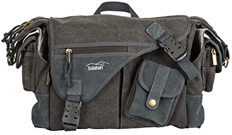 kalahari KAPAKO K-32 Fototasche, Canvas schwarz