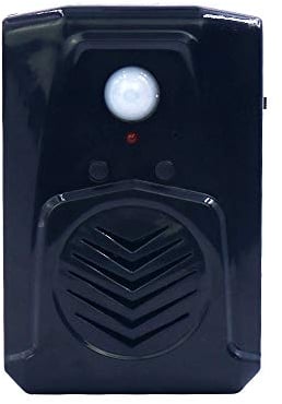 Waytronic Austauschbarer PIR-Infrarot-Bewegungsmelder Spukhaus Scream Box Lautsprecher mit USB-Download-Funktion Weihnachten MP3 Horror Happy Music Motion Aktivierter Sprachspieler