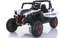 RIRICAR Buggy Kinder elektroauto 12V 2 Sitzer, NEU RSX Elektro Buggy für Kinder, Weiss, mit 2,4-GHz Fernbedienung, 36 Monate - 8 Jahre, 2x12 V Batterie