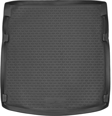 WALSER XTR Kofferraumwanne für Audi A4 (B8) Limousine 2007-2016, 100% passgenaue Antirutschmatte Auto, Gummimatte Auto, Kofferraum Schutzmatte, Anti Rutsch Matte Gummi, Auto Gummimatten