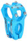 Bike Vorbau, 31,8 mm Aluminiumlegierung Bike Lenker Vorbau MTB Lenker Riser Vorbau (Blau)