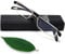 EYEURL Lesebrille mit Ultraleichtem TR90 Brillen Rahmen Lesehilfe aus Metallrahmen mit Brillenetui für Damen und Herren Anti-Blaulicht Lesebrille-1.75