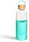 Neon Kactus Glass Water Bottle | Clear Water Bottle with Bamboo Lid and Silicone Sleeve | Reusable Glass Bottle for Hot & Cold Drinks | Leakproof, Non-Permeable, Non-Slip | Free Spirit, 1000ml