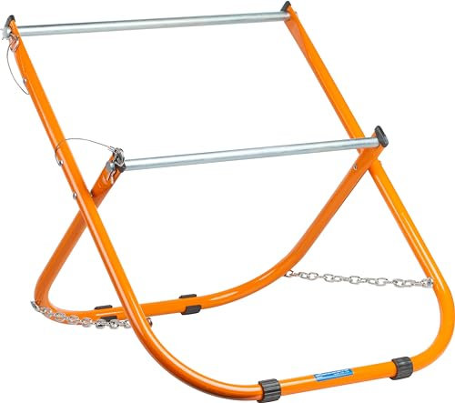 Jonard Tools CC-5442 Double Decker High Durability Steel Cable Caddy, Holds Up to Two 12 Diameter Cable Reels and 100 lb Capacity