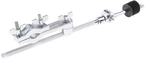 F Fityle Supporto per morsetti di prolunga per batteria Braccio di prolunga regolabile Braccio per asta per piatti con morsetto Accessori per batteria