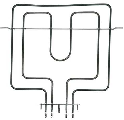 easyPART Kompatibel/Ersatz für IGNIS 481010452572 Heizung Heizelement Backofenheizung Oberhitze 900W/1600W Grill 230V Backofen Herd Ofen Whirlpool Philips Ikea Cylinda Hotpoint Privileg
