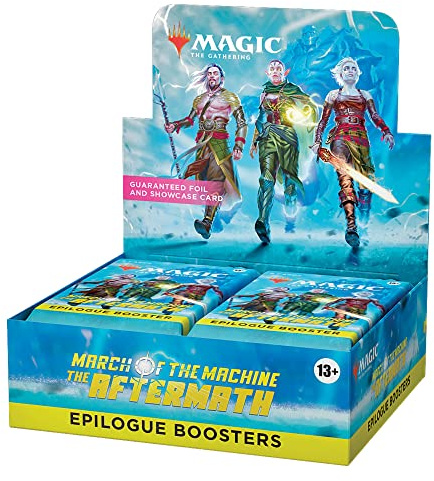 Magic: The Gathering March of the Machine: The Aftermath Epilogue Booster Box | 24 Packs (120 Magic Cards)