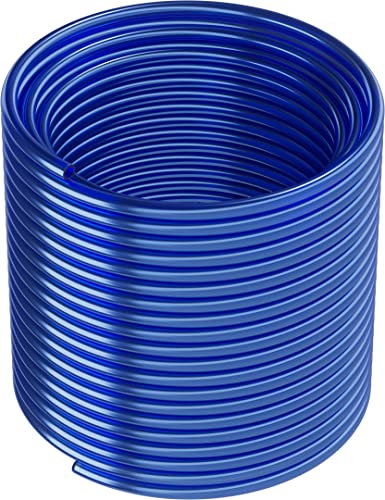 ARKA PVC-Schlauch - 4/6 mm, 10 m, Blau - Vielseitiger Flexschlauch, ideal für Wasser-, Lufttransport in Aquarien, Teichen und Werkstätten, langlebig und flexibel.