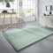 Taracarpet Waschbarer Flauschiger Uni Kurzflor Teppich, Anti-Rutsch, Felloptik, Super Soft Mint 160x230 cm
