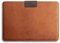 WIIUKA Hülle für MacBook Pro 14, Leder aus Deutschland, Lederhülle extra Dünn, Premium Tasche, Laptop Schutzhülle, Sleeve Vintage Braun