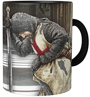 Urban Backwoods Templar VII Tasse Avec Slogan Tasse à Café