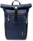 tomtoc Rolltop Laptop Rucksack, 17-20 Liter Tagesrucksack Laptop Rucksäcke Passt 13-15,6 Zoll Computer, Schulrucksack Backpack Daypack für Herren Damen, Blau