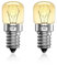 Bonlux Backofenlampe E14 25W, Salzlampe E14 Hitzebeständig 300Grad, 150LM 2400k Warmweiß Salzlampe, E14 Glühbirne für Kühlschrank/Backofen lampe/Salz lampe, AC 220-240V