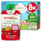 Pumpkin Organics Bio Gemüse-Quetschies 8er Pack Karotte, Birne, Süßkartoffel, Brokkoli ohne Zuckerzusatz¹ - ab dem 6. Monat - als Snack oder Beikost für unterwegs - glutenfrei (8x100g)