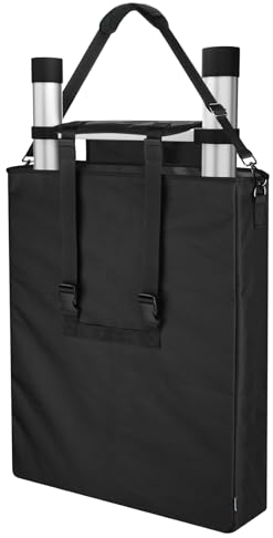 Homakover Black Telescoping Ladders Bag with Shoulder Strap, Extension Ladders Bag, Household Engineering Ladder Carrying Case