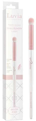 Professioneller Make-up Pinsel Luvia, Lidschatten Schminkpinsel, Eyeshadow Pinsel, Augenpinsel, veganer Kosmetikpinsel, 322 // Small Blender - Candy