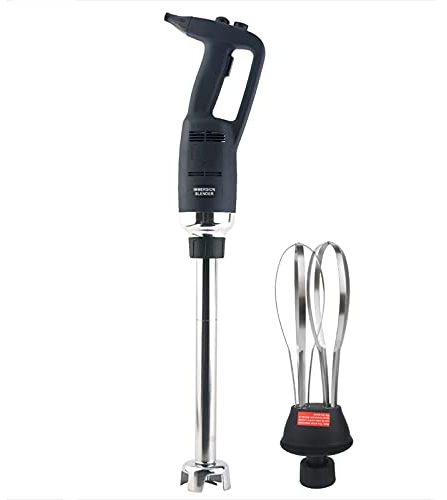 Batidora eléctrica Batidora de inmersión Batidoras de mano comerciales con eje y batidor desmontables de 20 pulgadas, motor de 500 W 2000-16000 RPM, para mezclar en la cocina, el hogar y el restauran
