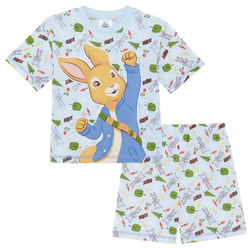 Peter Rabbit Boys 100% Cotton Short Pyjama Set 12 Months - 7 Years