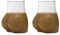 450ML Körperförmige Glasbecher | Lustige Becher Glas | Po-Trinkbecher Lustige Kaffeetasse | Arsch Cocktailglas für Café, Zuhause, Restaurant, Dickes, Urkomisches Partygeschenk