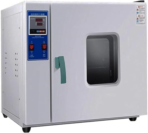 Horno De Secado Por Convección De Aire Forzado Digital De Laboratorio, Horno De Secado Al Vacío, Horno De Calentamiento Y Secado De Laboratorio 16/43/70 L Con Manómetro Y Control Digital, 50-300 °C(70