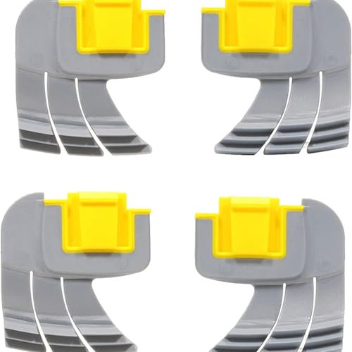 NUHFUFA Cyclone Cepillo de limpieza para cepillo de limpieza de piscina R0714400, accesorios de repuesto compatibles con aspiradora de piscina Zodiac MX8 MX6 (2 juegos)