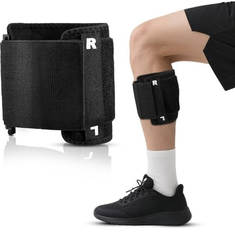 Rodillera para tendinitis, juego de 2, ortesis para aliviar la ciática y las lesiones deportivas: senderismo, fútbol, baloncesto, correr, jerseys, tenis, tendinitis, voleibol, sentadillas