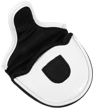 Hemobllo Club-Abdeckung Golf Putter Ärmel Schlägerhülse Black Pu-Leder