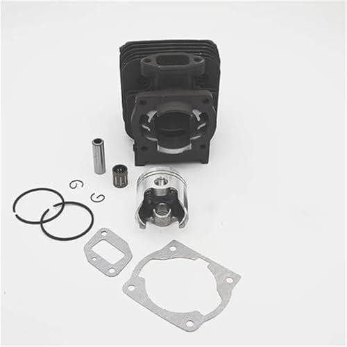 XUBOR 44MM Cylinder Piston Ring Pin Needle Roller Gasket Kit, for Ryobi, RBC52SB RBC-52SB 50CC Lawn Mower Replacement Parts Needle Roller Bearing