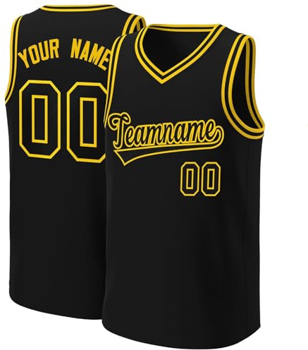 Generisch Personalisiert Basketball Trikot Atmungsaktiv Basketballtrikot Individuelles Spieltrikots Schnelltrocknend Sportshirts Ärmelloss T-Shirts Kinder Erwachsener Oberteil For Herren Damen Jung