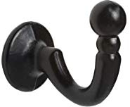 Speedy Products Palma Tie Back Hooks Pk2 Black