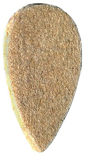 Gewa Plektrum/Pick Filz, Dämpferblättchen, klein, weiß, 12 Stück