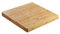 Typhoon Essentials 37 cm Square Butchers Block, Wood, Multicolour