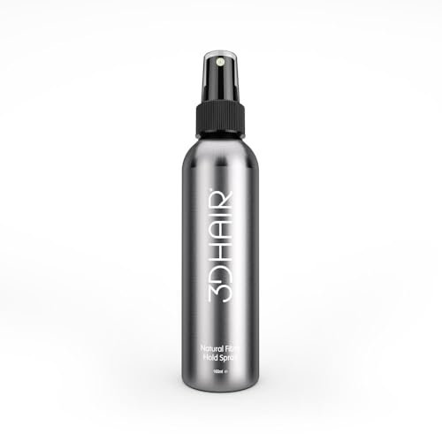 3D Hair Fibre Hold Spray for Hair Building Fibres | Strengthens Bond between Hair Fibers and Existing Hair 165ml