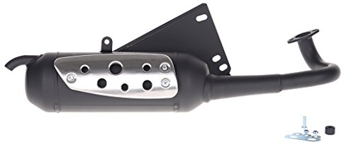 Auspuff Tecnigas Silent Pro kompatibel für Derbi Vamos 50 Italjet Velocifero - Kreidler RMC-E LAEAKA RMC-G LAEAKF Pegasus Sky Solero Address CA1GA AP CA1JA