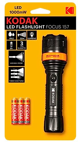 Linterna led kodak focus 157 1000mw zoom variable