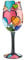 Lolita Love Is All Around Us Wine Glass